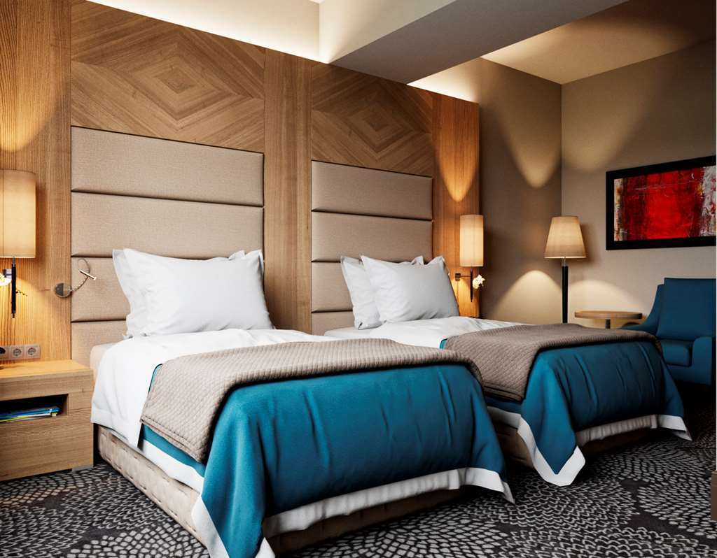 Doubletree By Hilton Almaty Hotel Стая снимка